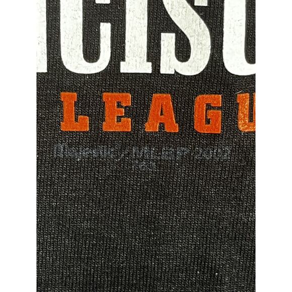 VTG 2002 San Francisco SF Giants T-Shirt Tee Size Large Unworn NEW NOS Majestic - Picture 4 of 8